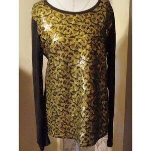 Michael Kors gold sequin top Medium, Just Gorgeous!!!